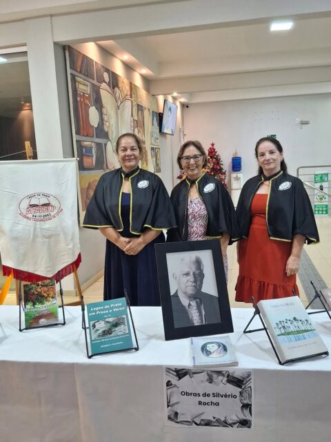 Homenagem ao Acadêmico Silvério Rocha. Câmara Municipal de Lagoa da Prata.