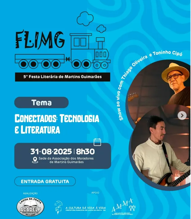 V Festa Literária de Martins Guimarães – FLIMG
